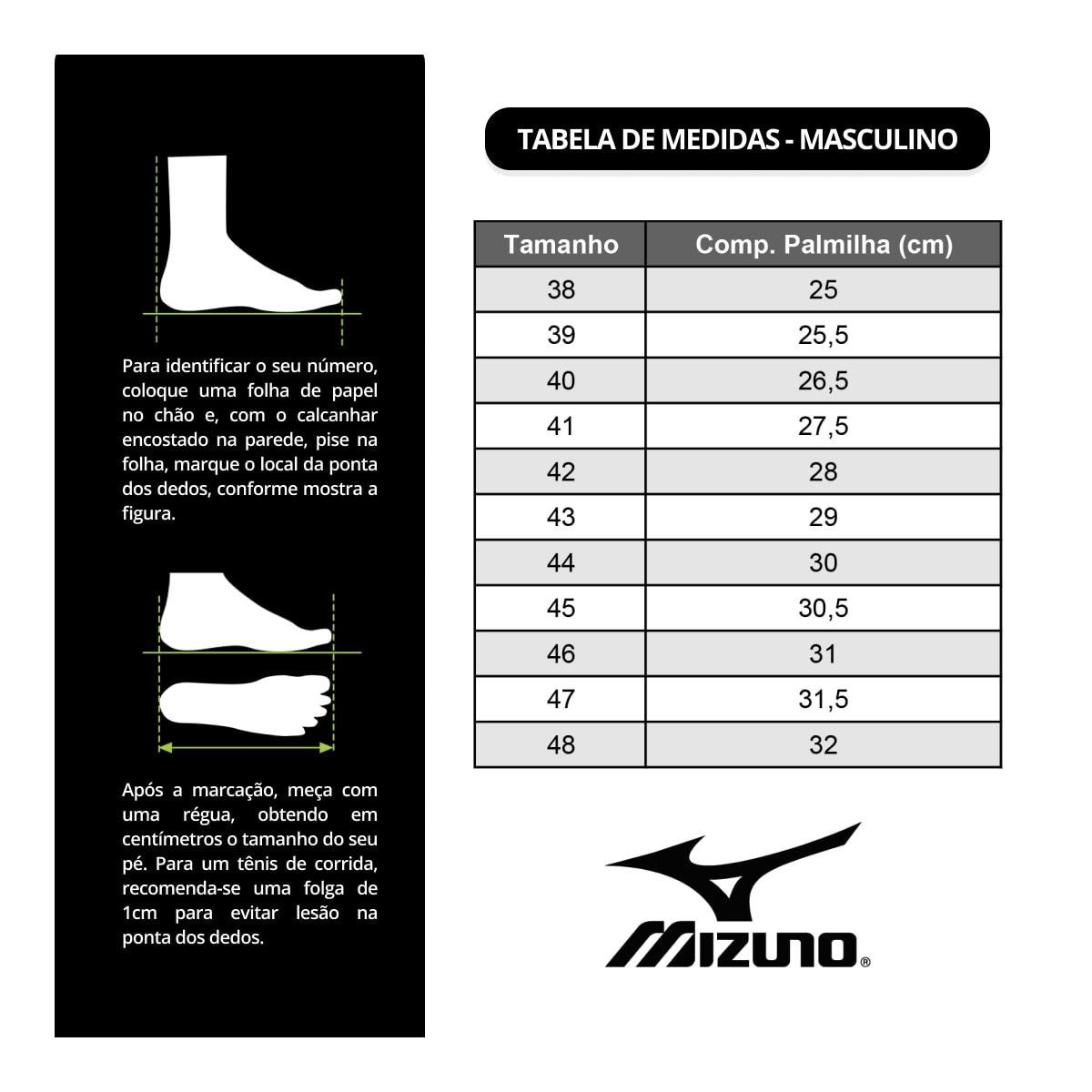 Tênis Mizuno Masculino Goya 3 Corrida Preto/Chumbo 6