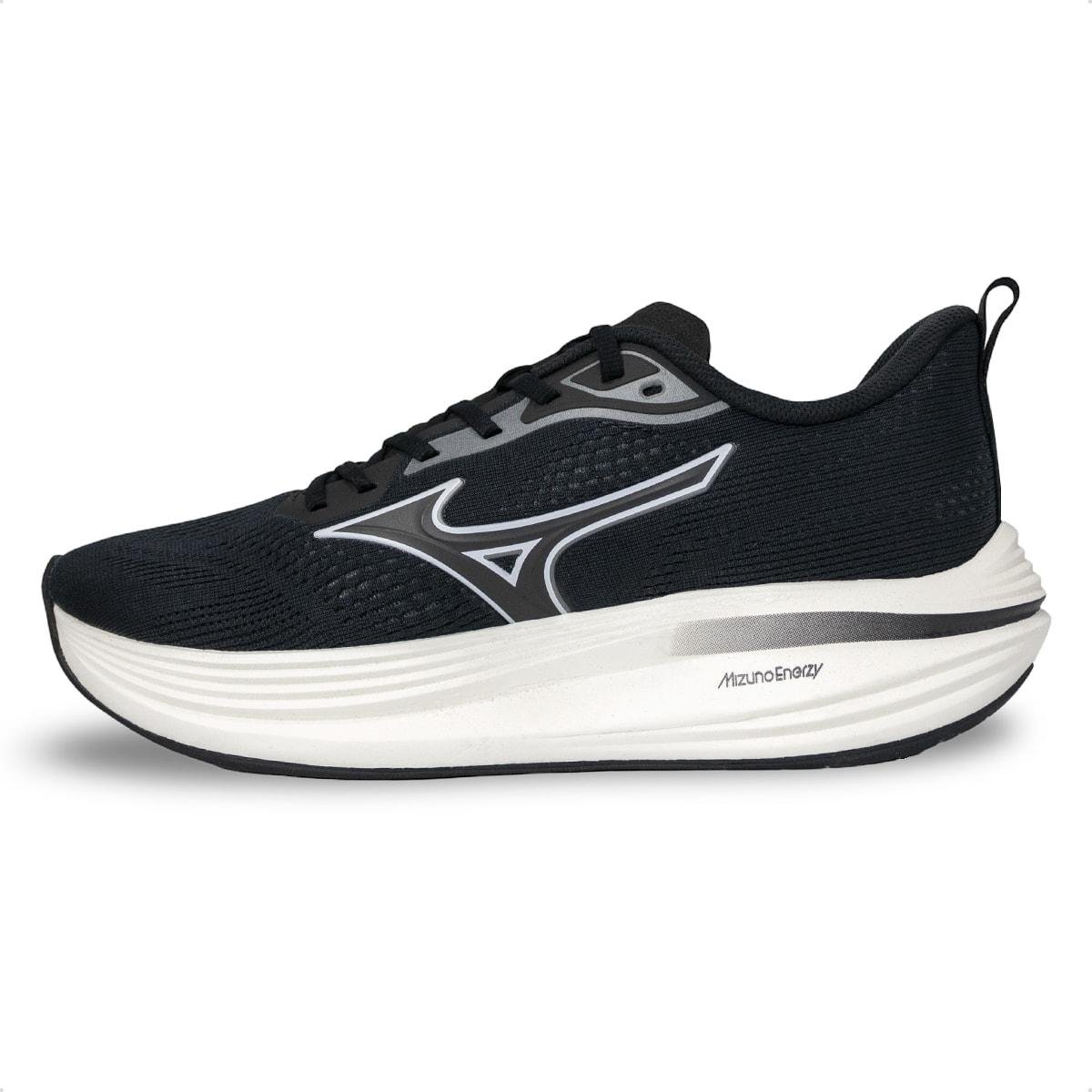 Tênis Mizuno Masculino Neo Pryzma Corrida Preto/Off White 4