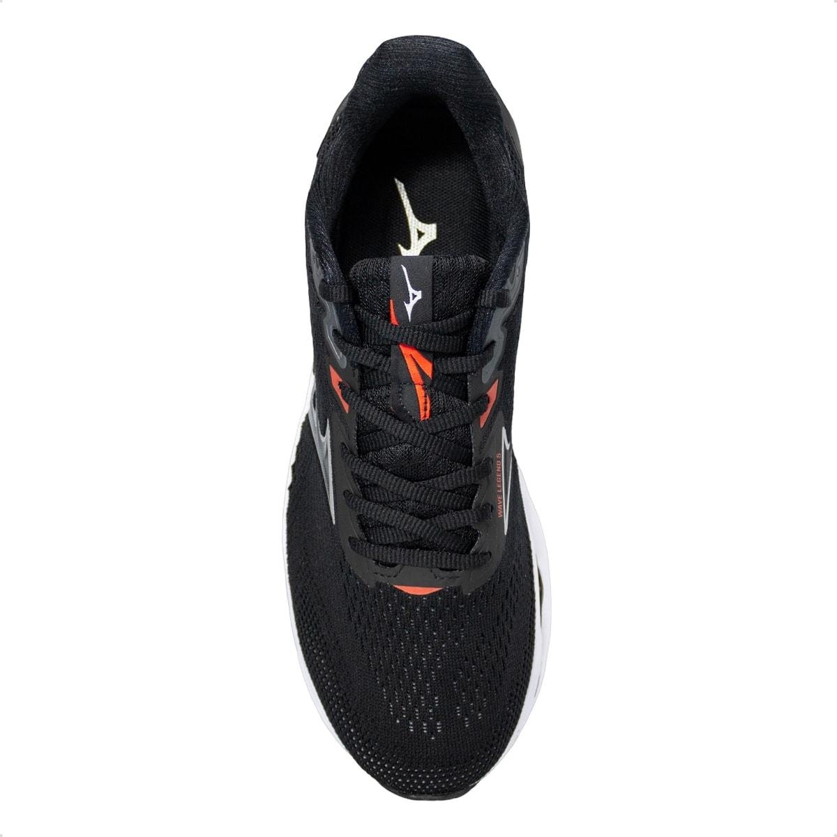 Tênis Mizuno Masculino Wave Legend 5 Corrida Preto/Vermelho 3