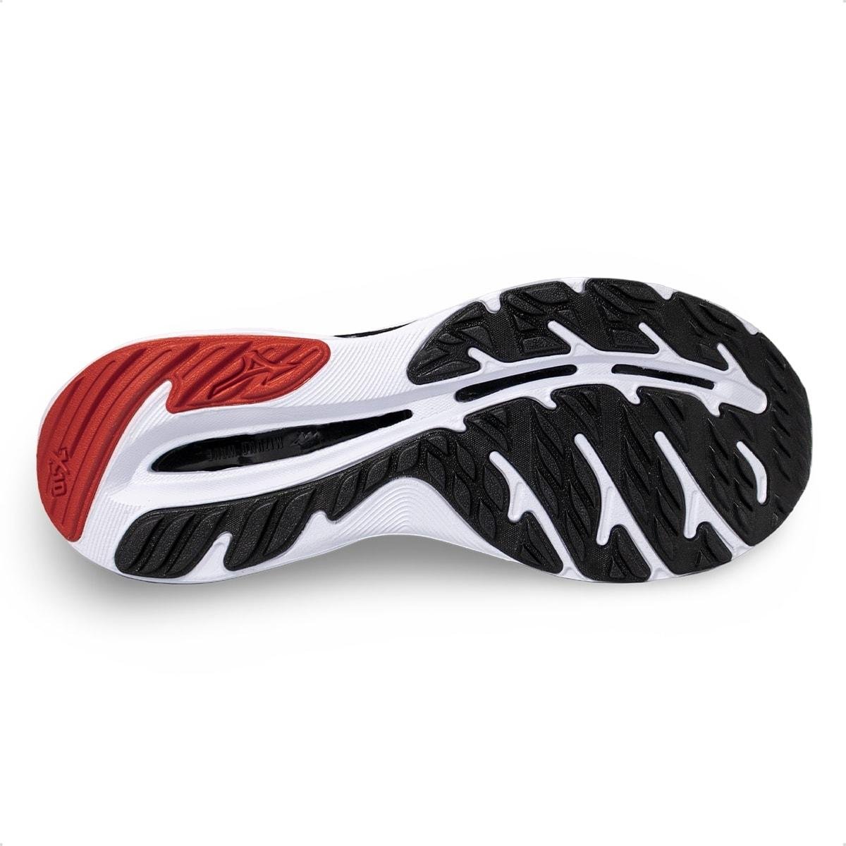 Tênis Mizuno Masculino Wave Legend 5 Corrida Preto/Vermelho 5