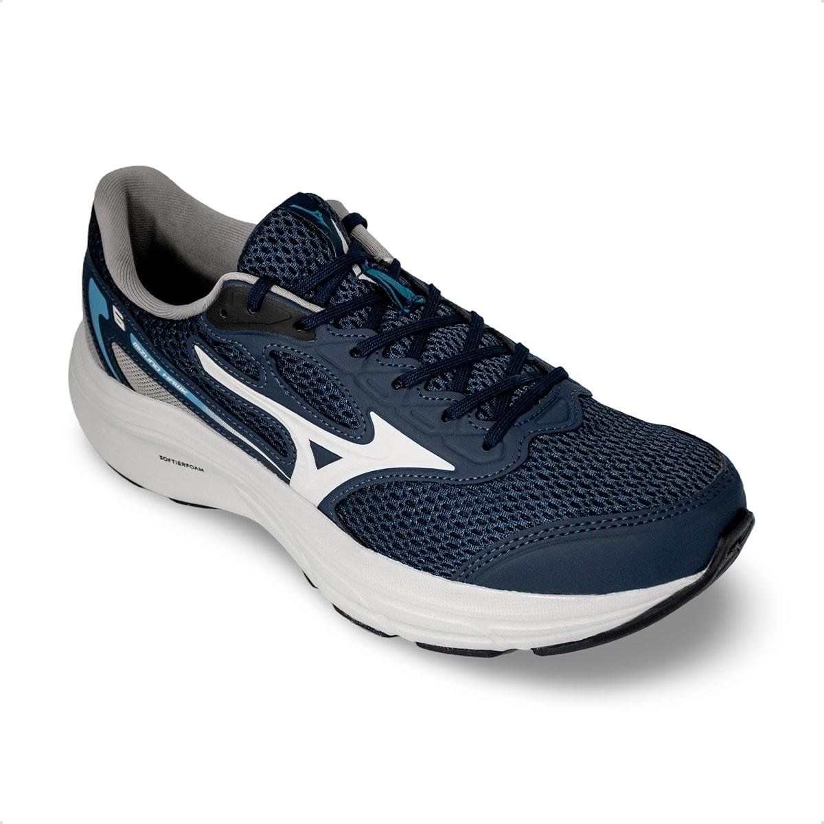 Tênis Mizuno Masculino Hawk 6 Corrida Marinho/Cinza 2