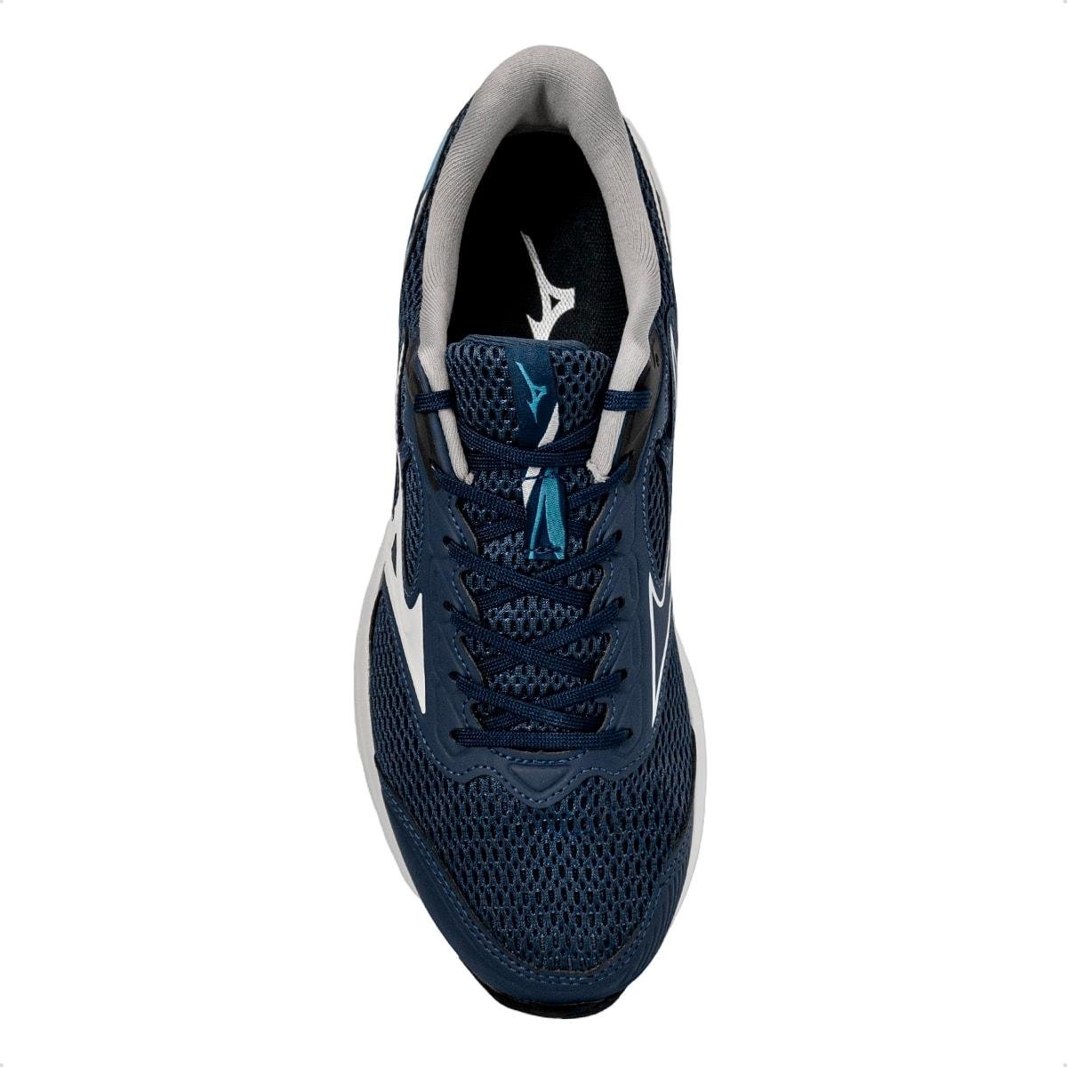 Tênis Mizuno Masculino Hawk 6 Corrida Marinho/Cinza 3