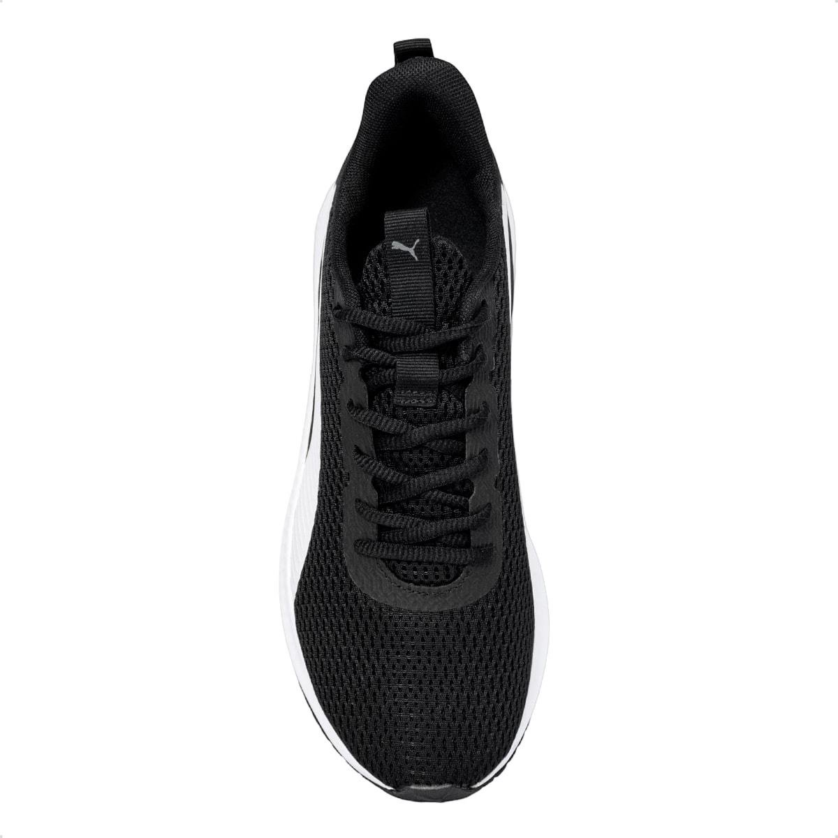 Tênis Puma Masculino Flyer Lite 3 Corrida Preto/Branco 3
