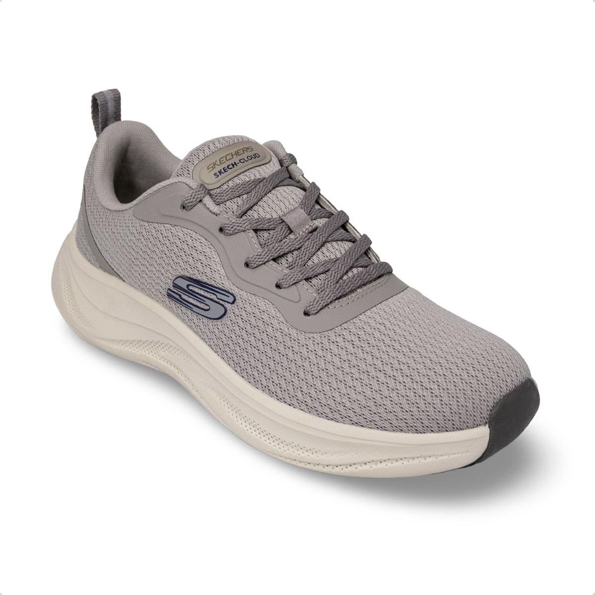 Tênis Skechers Masculino Skech Cloud Cinza 2