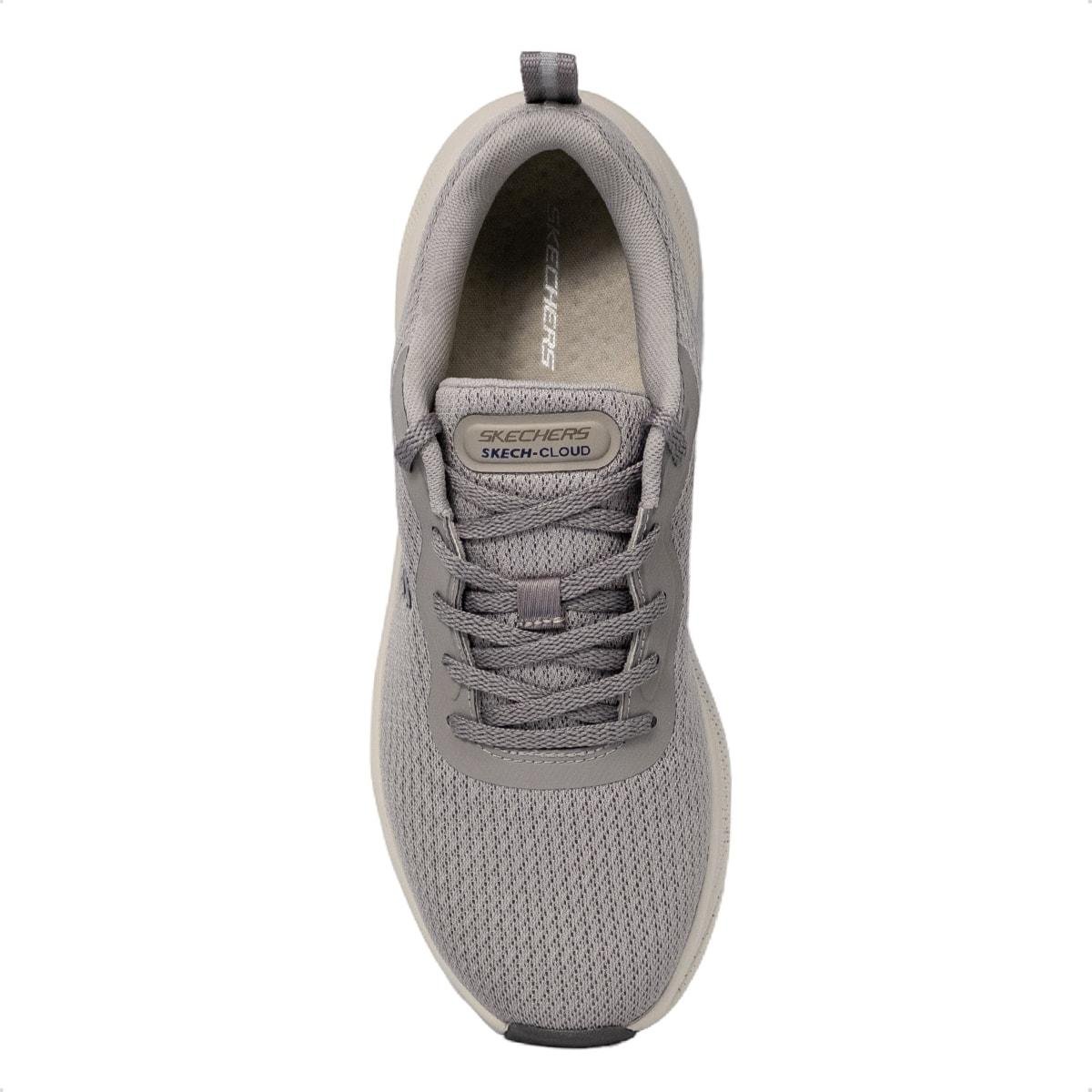 Tênis Skechers Masculino Skech Cloud Cinza 3