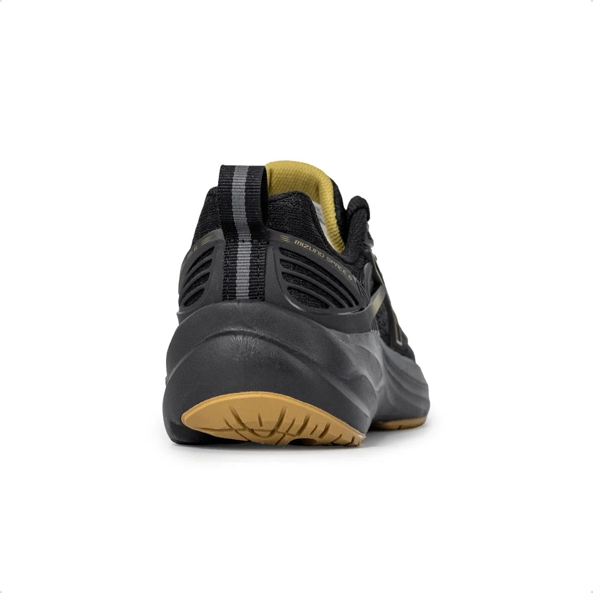 Tênis Mizuno Masculino Space 6 Corrida Junior Preto/Dourado 4