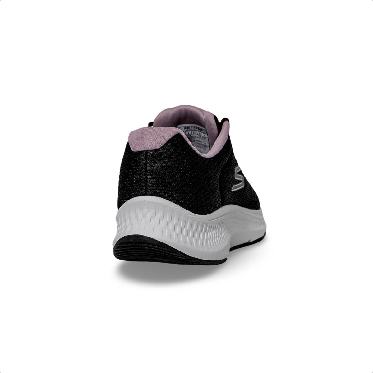 Tênis Skechers Feminino Go Run Consistent 2.0 - Ayrah Corrida Preto/Lilás 5