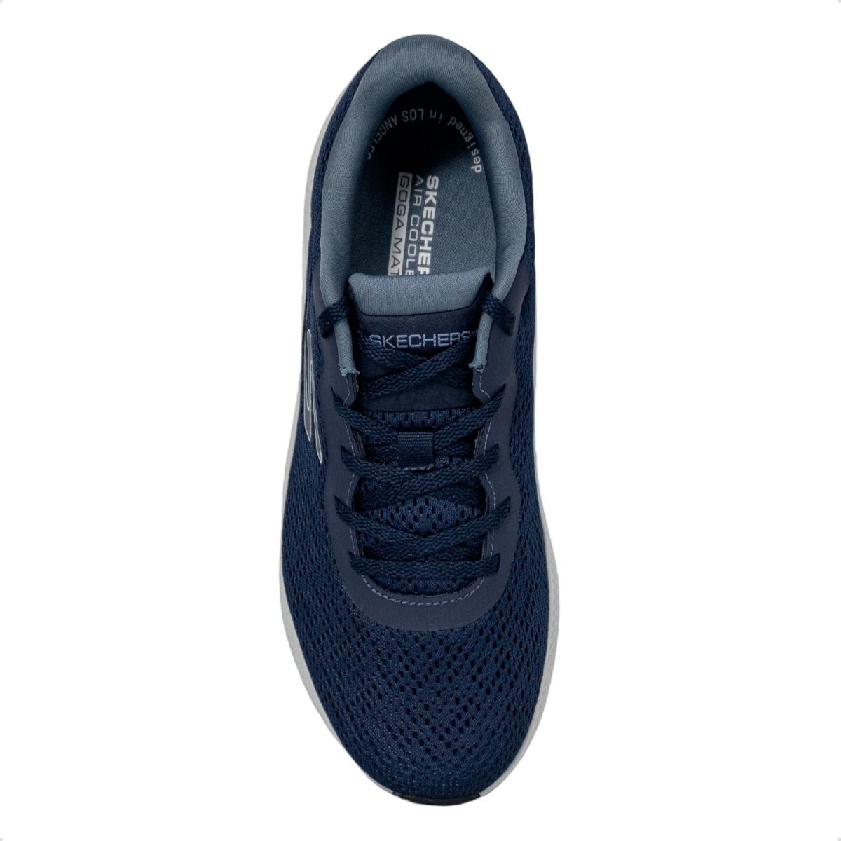 Tênis Skechers Masculino Go Run Consistent 2.0 Corrida Azul Marinho 3