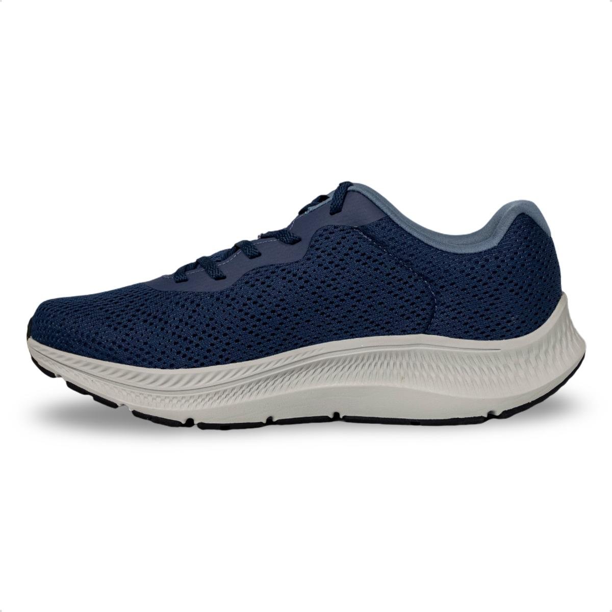 Tênis Skechers Masculino Go Run Consistent 2.0 Corrida Azul Marinho 4