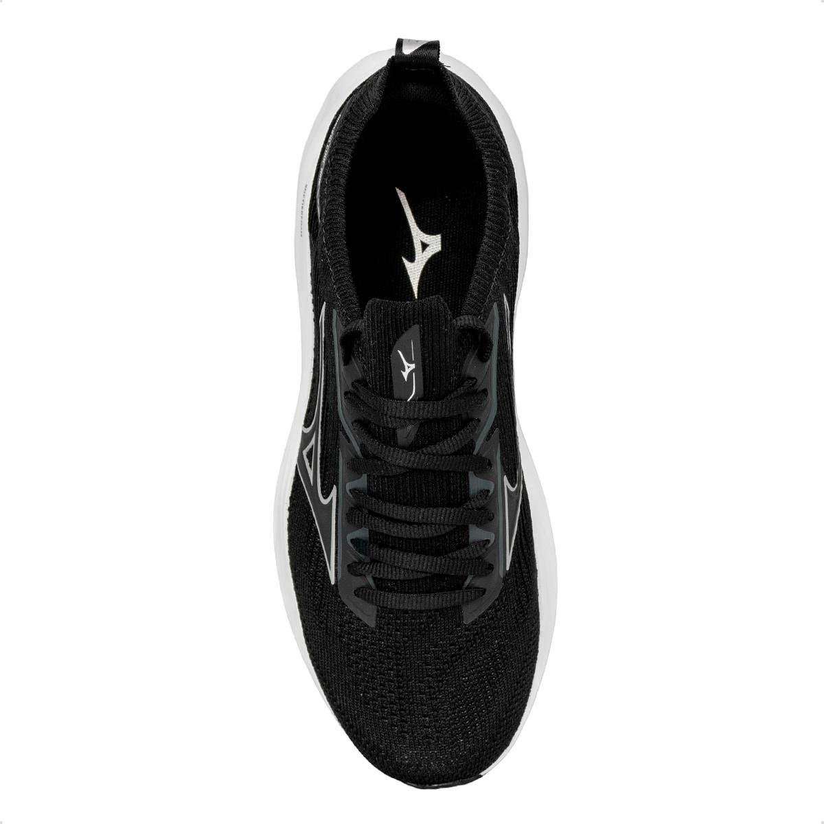 Tênis Mizuno Masculino Cool Ride 4 Corrida Preto/Branco 3
