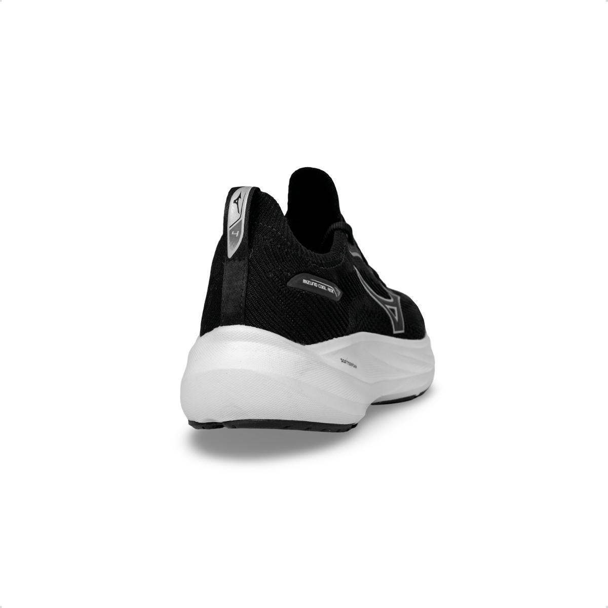 Tênis Mizuno Masculino Cool Ride 4 Corrida Preto/Branco 4