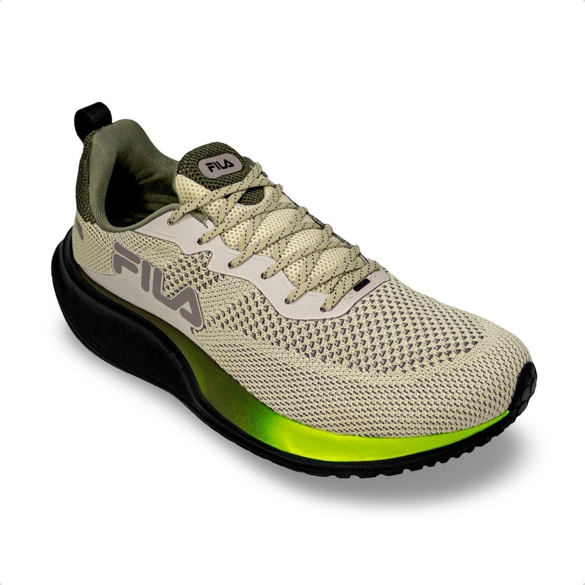 Tênis Fila Masculino Speed Lite Bege/Verde 2