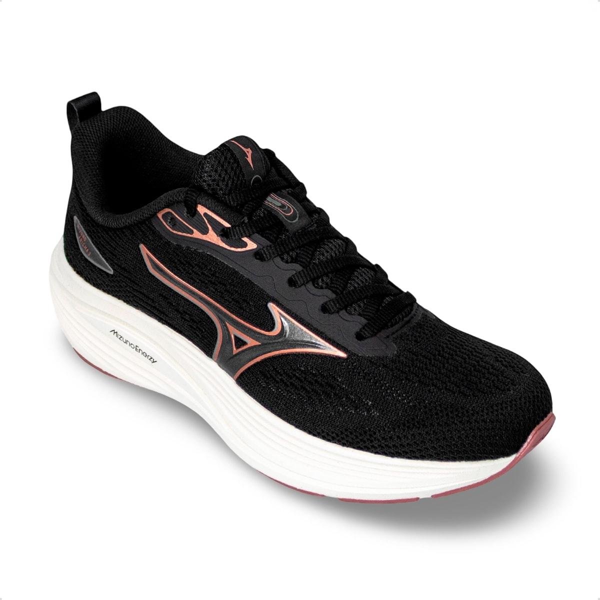 Tênis Mizuno Feminino Enigma 3 Corrida Preto/Rose 2