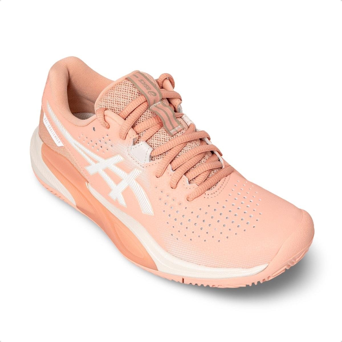 Tênis Asics Feminino Gel-Challenger 15 Clay Quadra Rosa