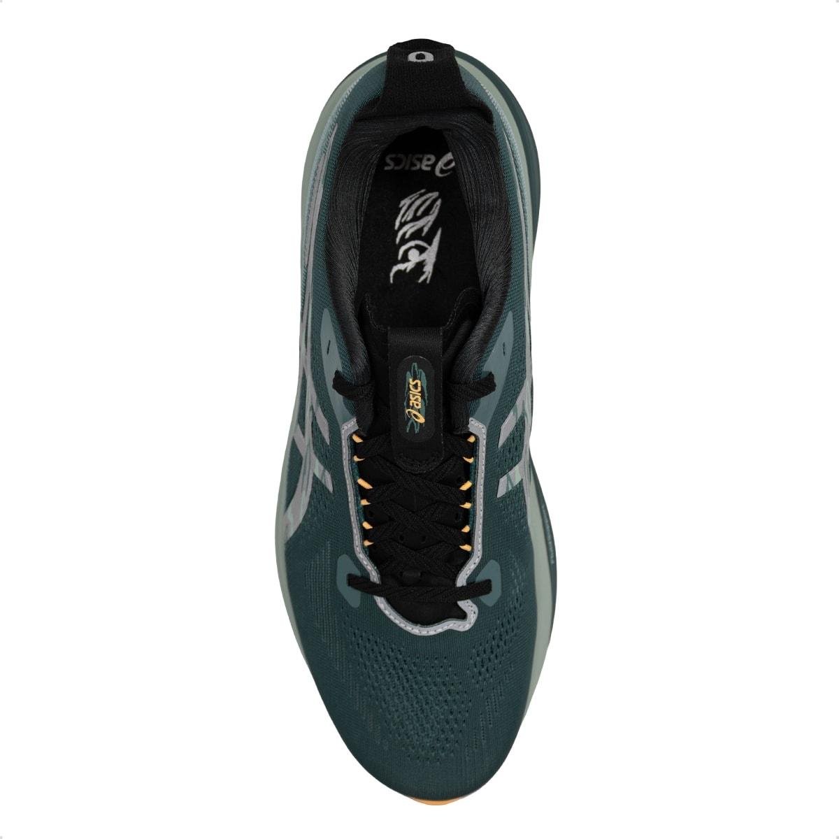Tênis Asics Masculino Gel-Kayano 33 Lite-Show Corrida Azul Petróleo 3