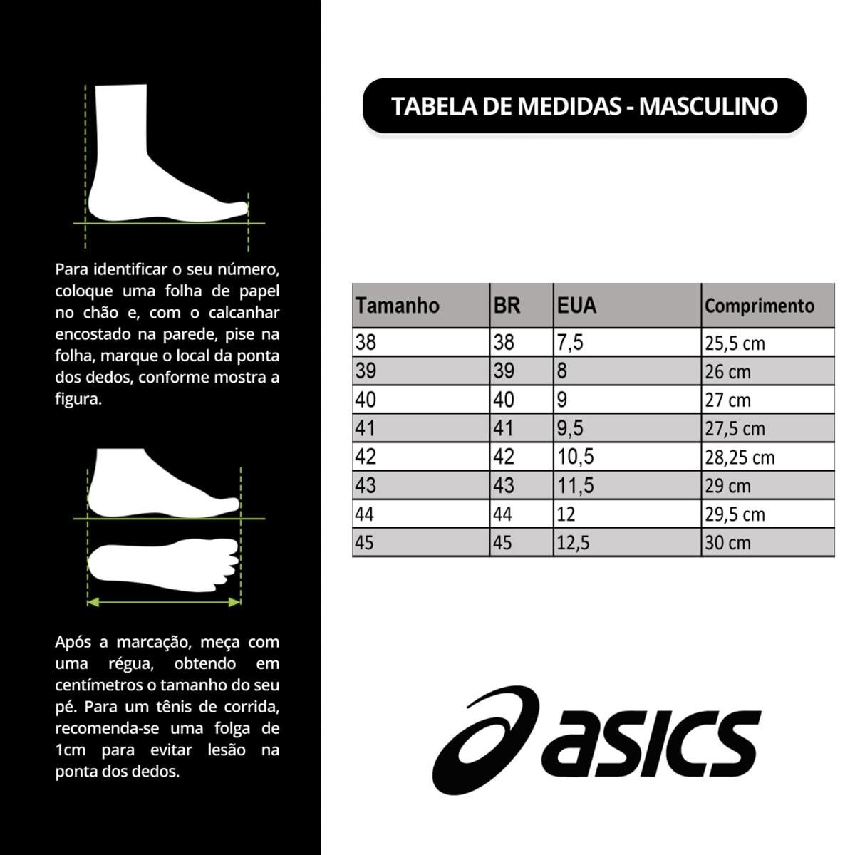 Tênis Asics Masculino Gel-Shogun 9 Corrida Marinho 6