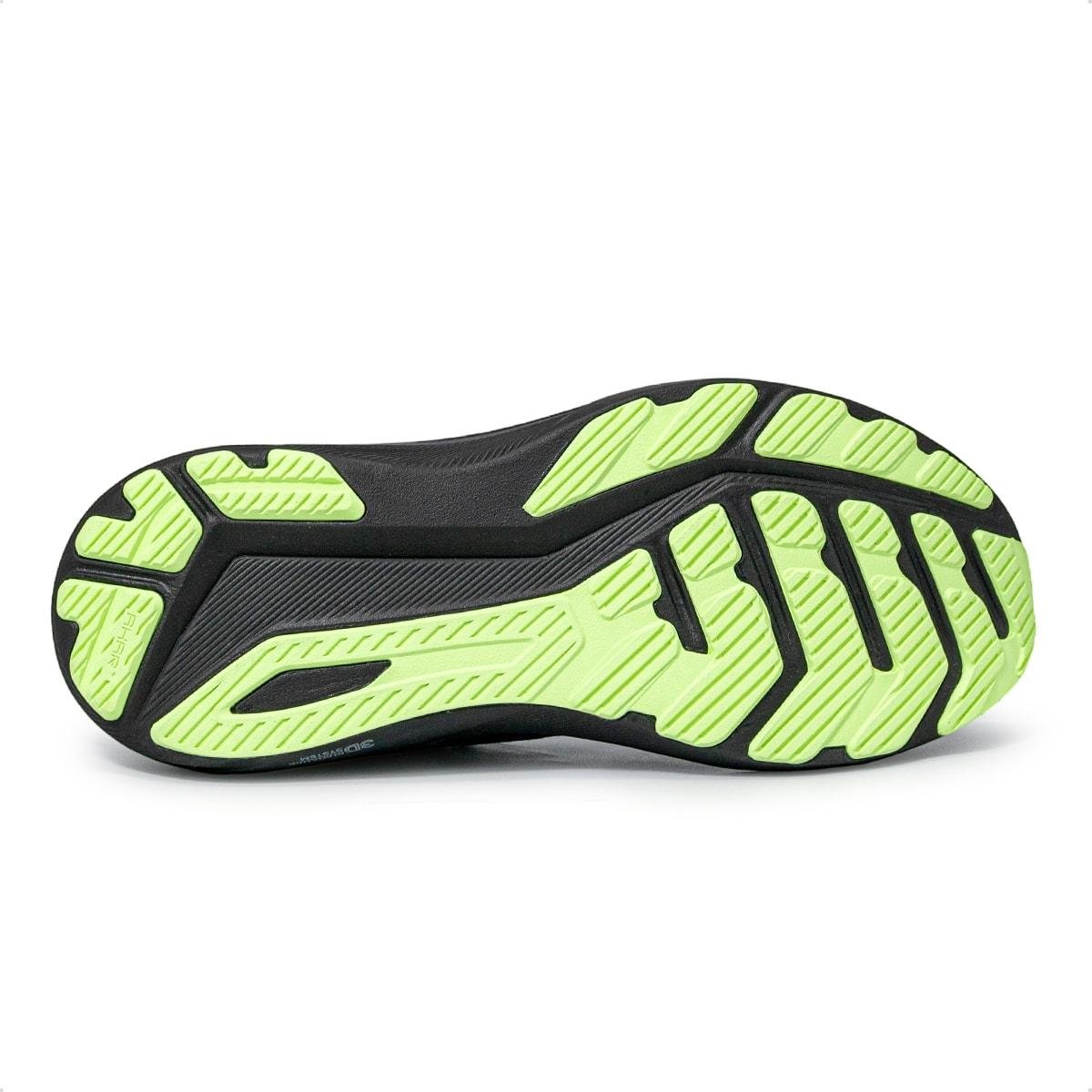 Tênis Asics Masculino GT-1000 15 Corrida Preto/Verde claro 5