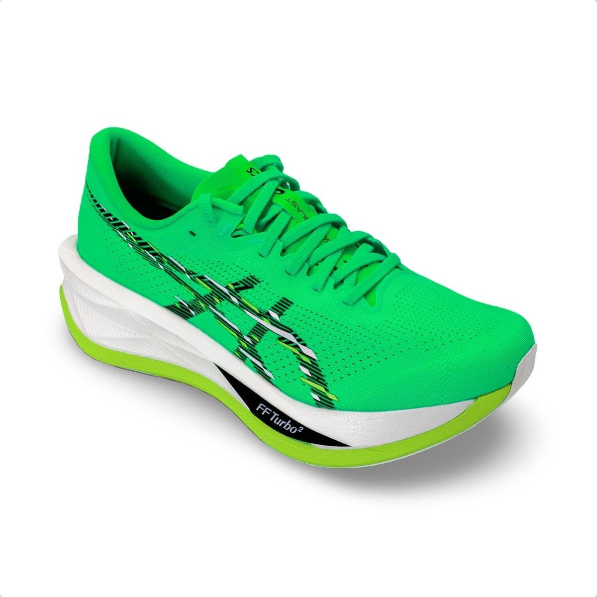 Tênis Asics Masculino Sonicblast Corrida Verde 2