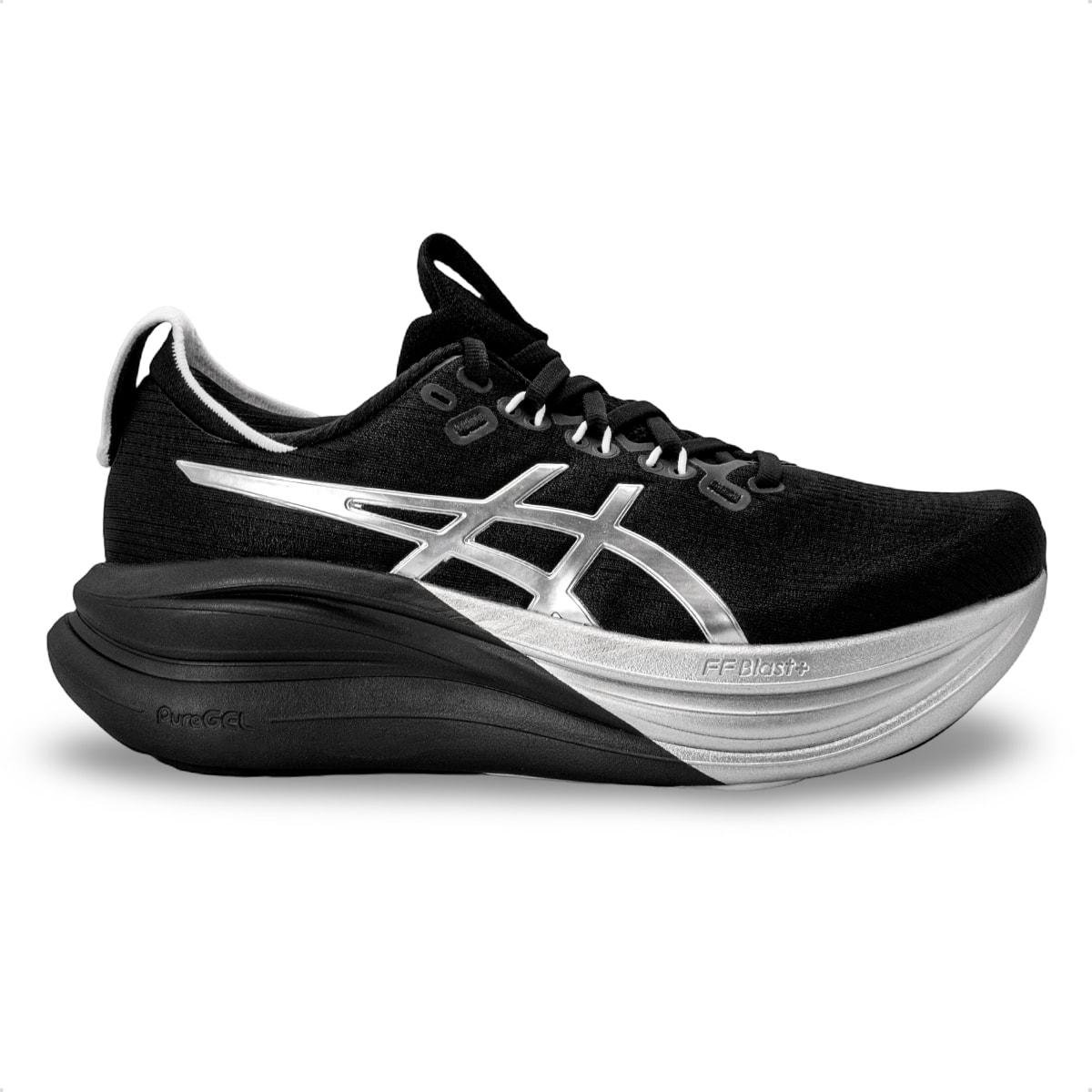Tênis Asics Masculino Gel-Nimbus 28 Platinum Corrida