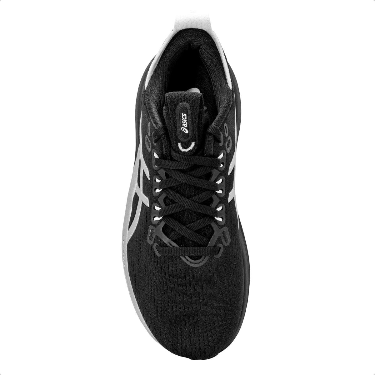 Tênis Asics Masculino Gel-Nimbus 28 Platinum Corrida Preto/Prata 3