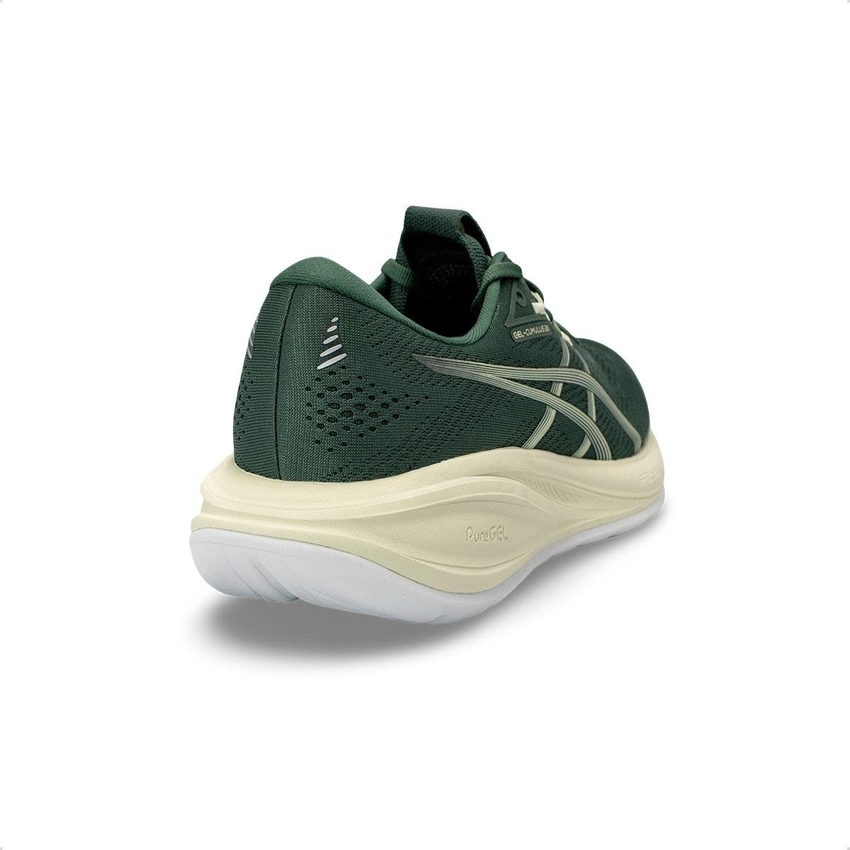 Tênis Asics Masculino Gel-Cumulus 28 Corrida Verde Escuro 4