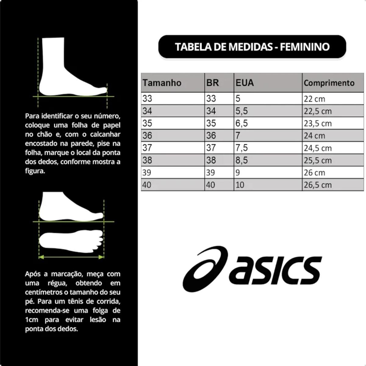 Tênis Asics Feminino Court Slide 4 Tennis Branco/Rosa Claro 6