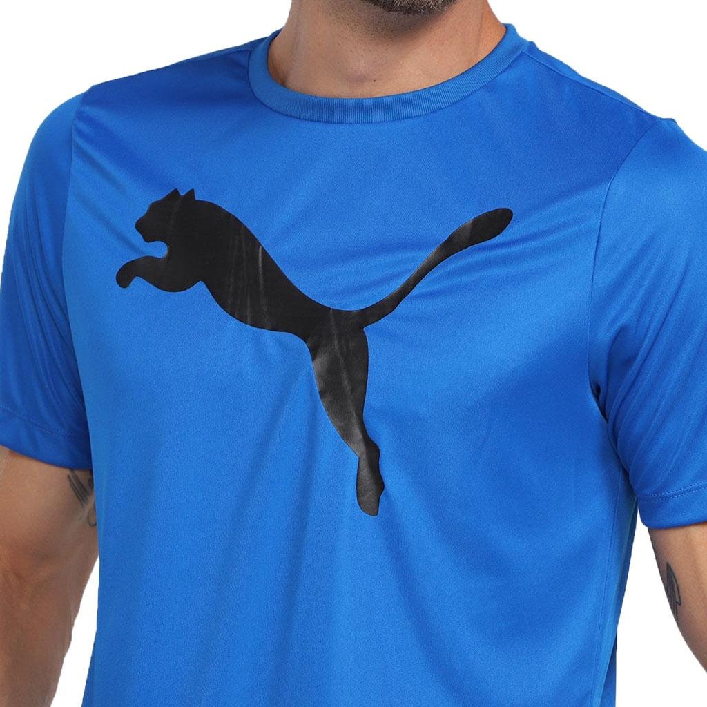 Camiseta Puma Hombre Active Big Logo-Azul PUMA