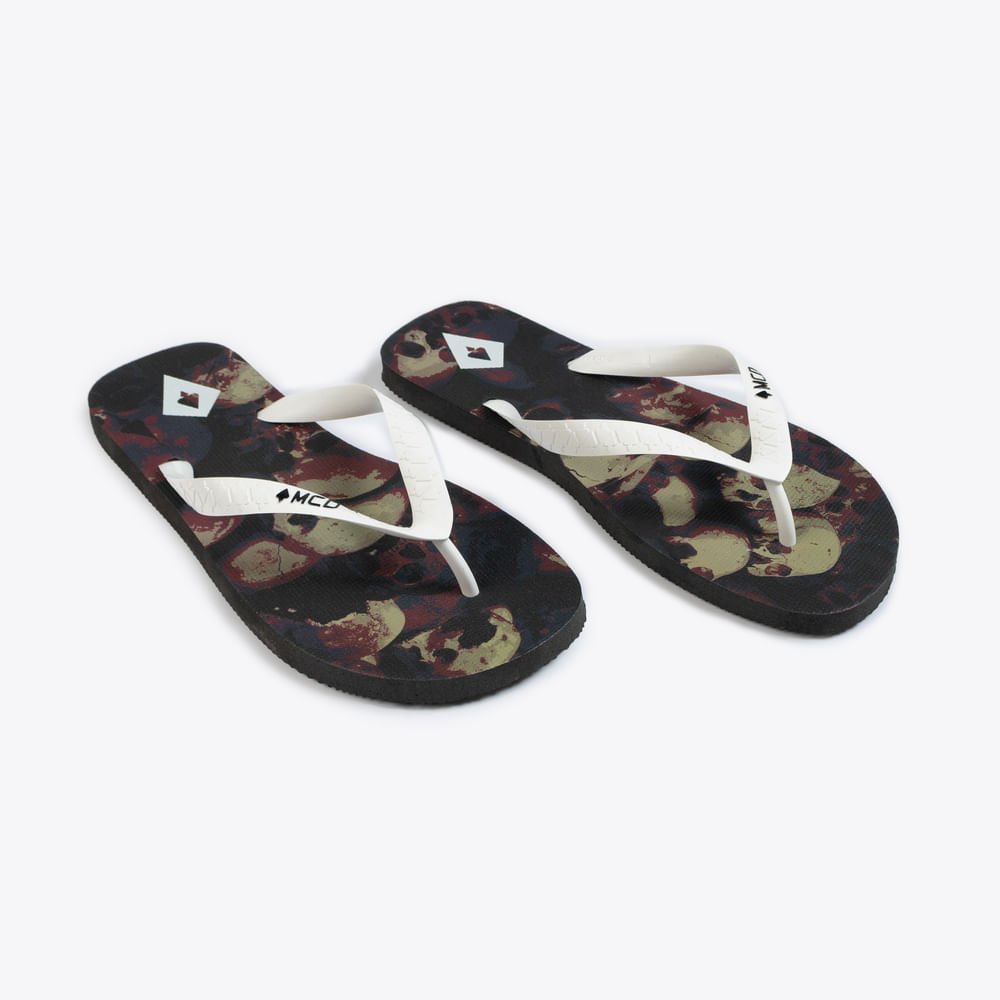 Chinelo Mcd Flip-Flop Calaveras Multicores 3