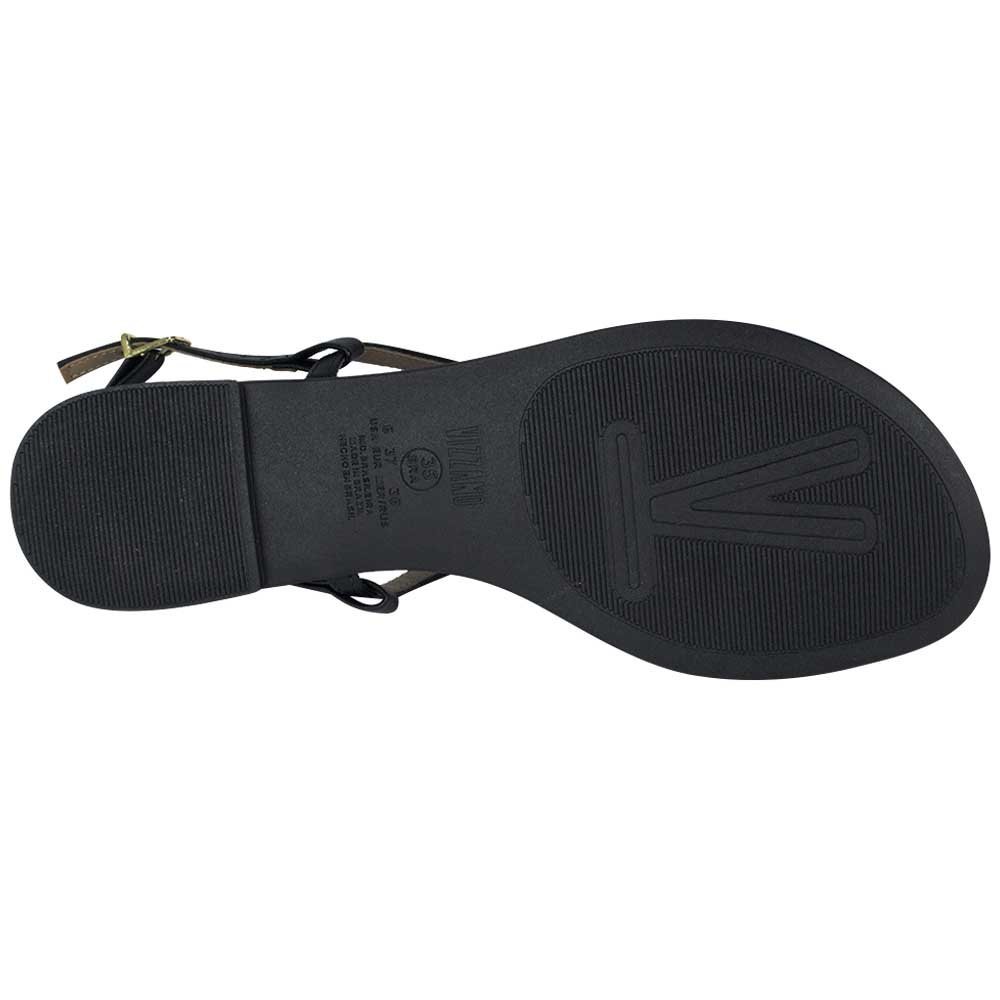 Chinelo Vizzano Rasteiro Feminino Preto 4