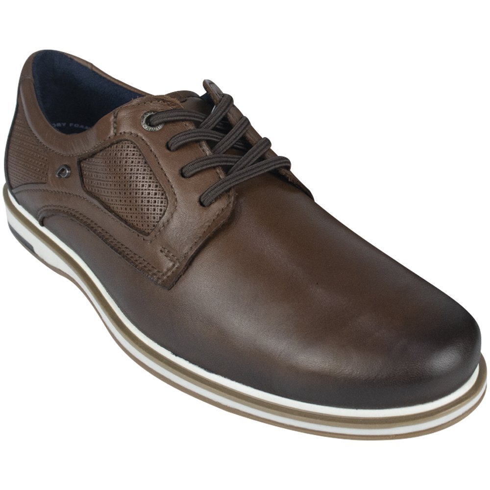 Sapato Pegada Oxford Masculino Marrom 2