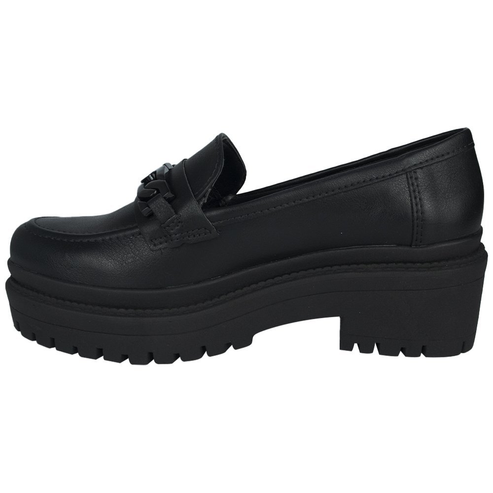 Mocassim Via Marte Tratorado Feminino Preto 3