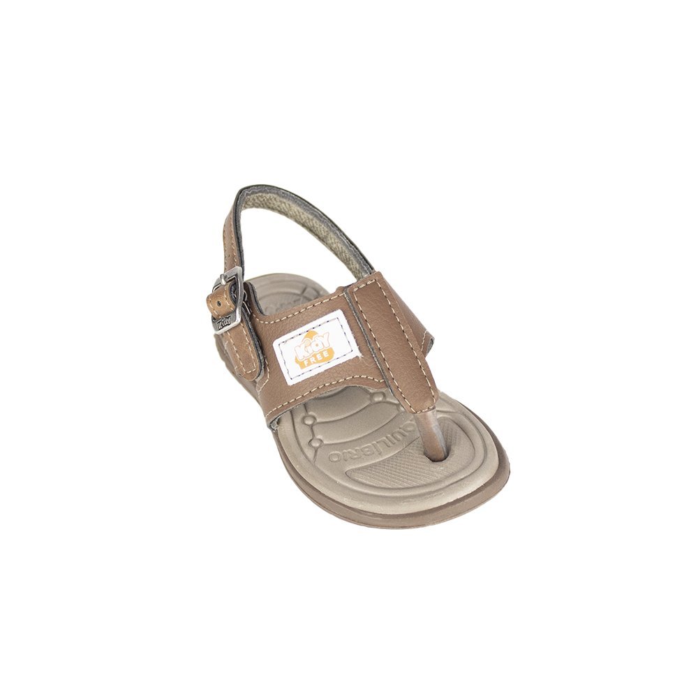 Sandália Kidy Equilíbrio Baby Masculina Marrom 2