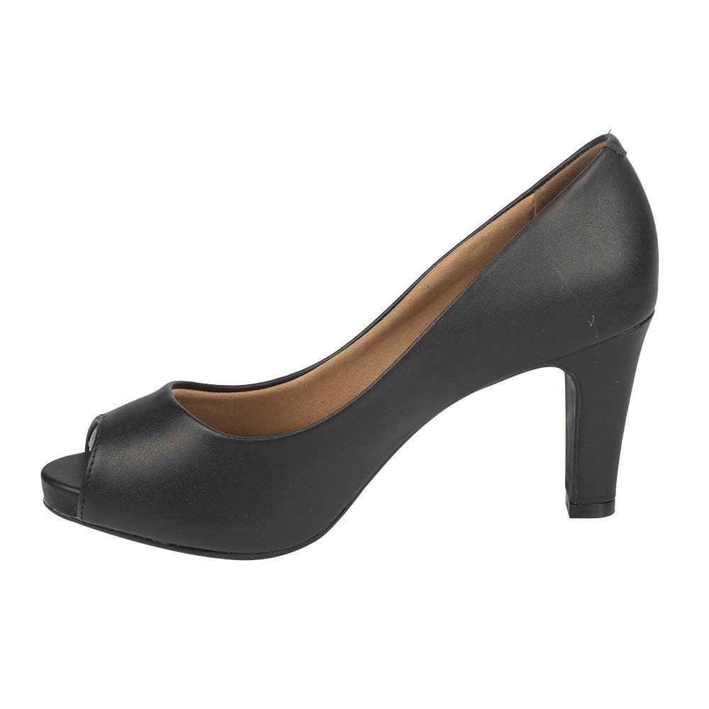 Sapato Vizzano Pelica Feminino Preto 3