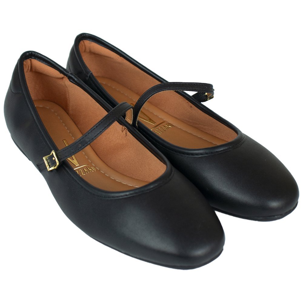 Sapatilha Vizzano Granny II Feminina Preto 1