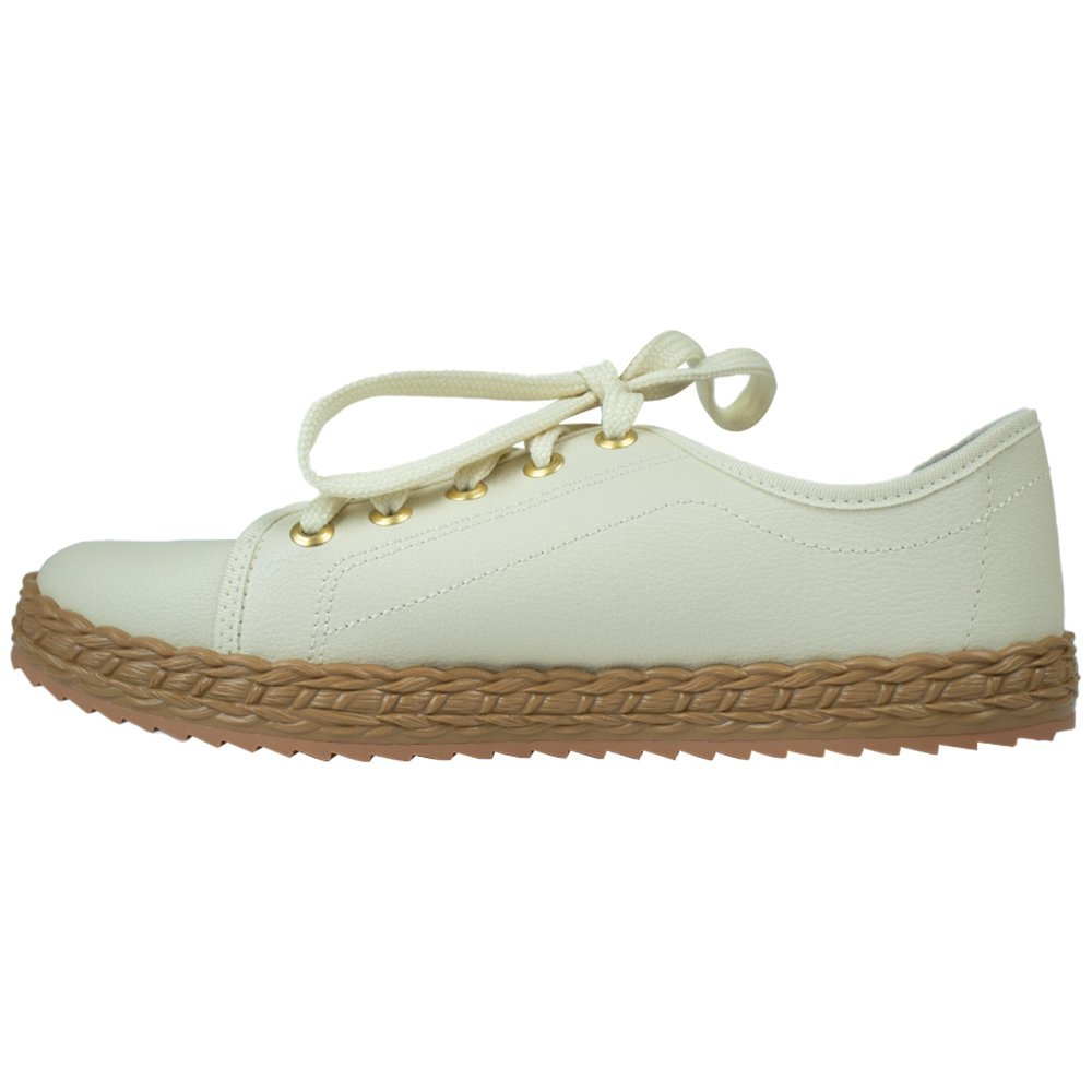 Tênis Moleca Basic Feminino Branco 3