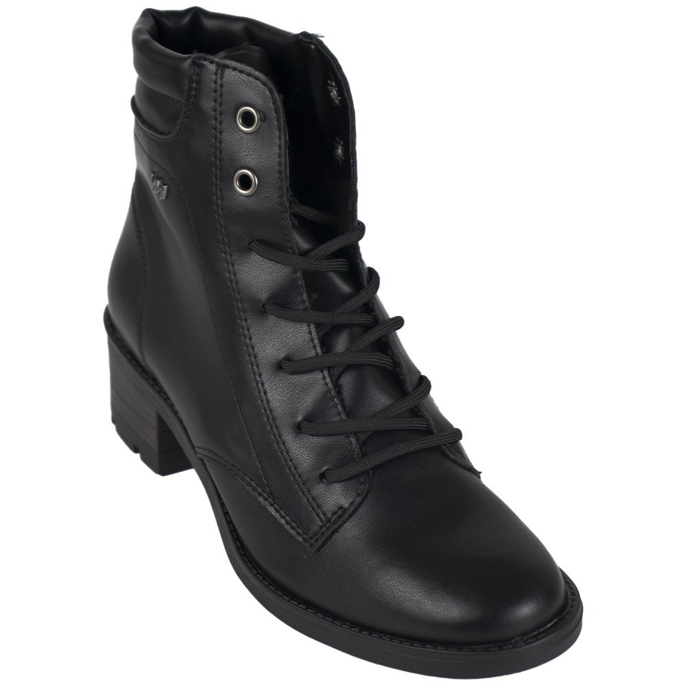 Coturno Via Marte Isolde Feminino Preto 2