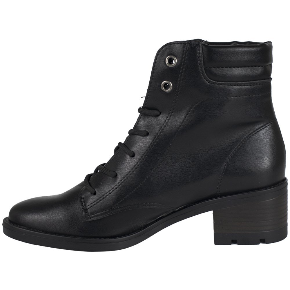 Coturno Via Marte Isolde Feminino Preto 3