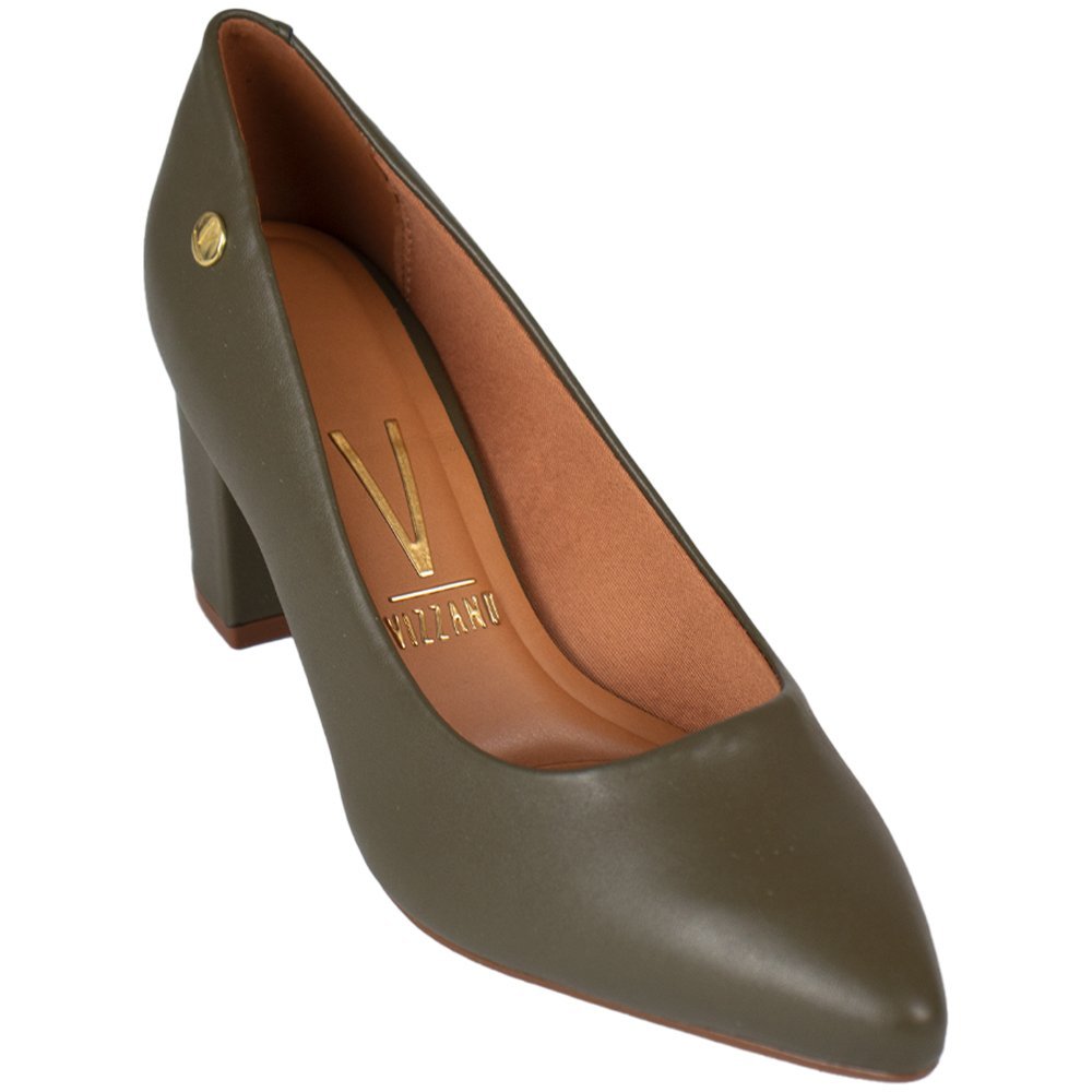 Sapato Vizzano Vintage Feminino Verde 2