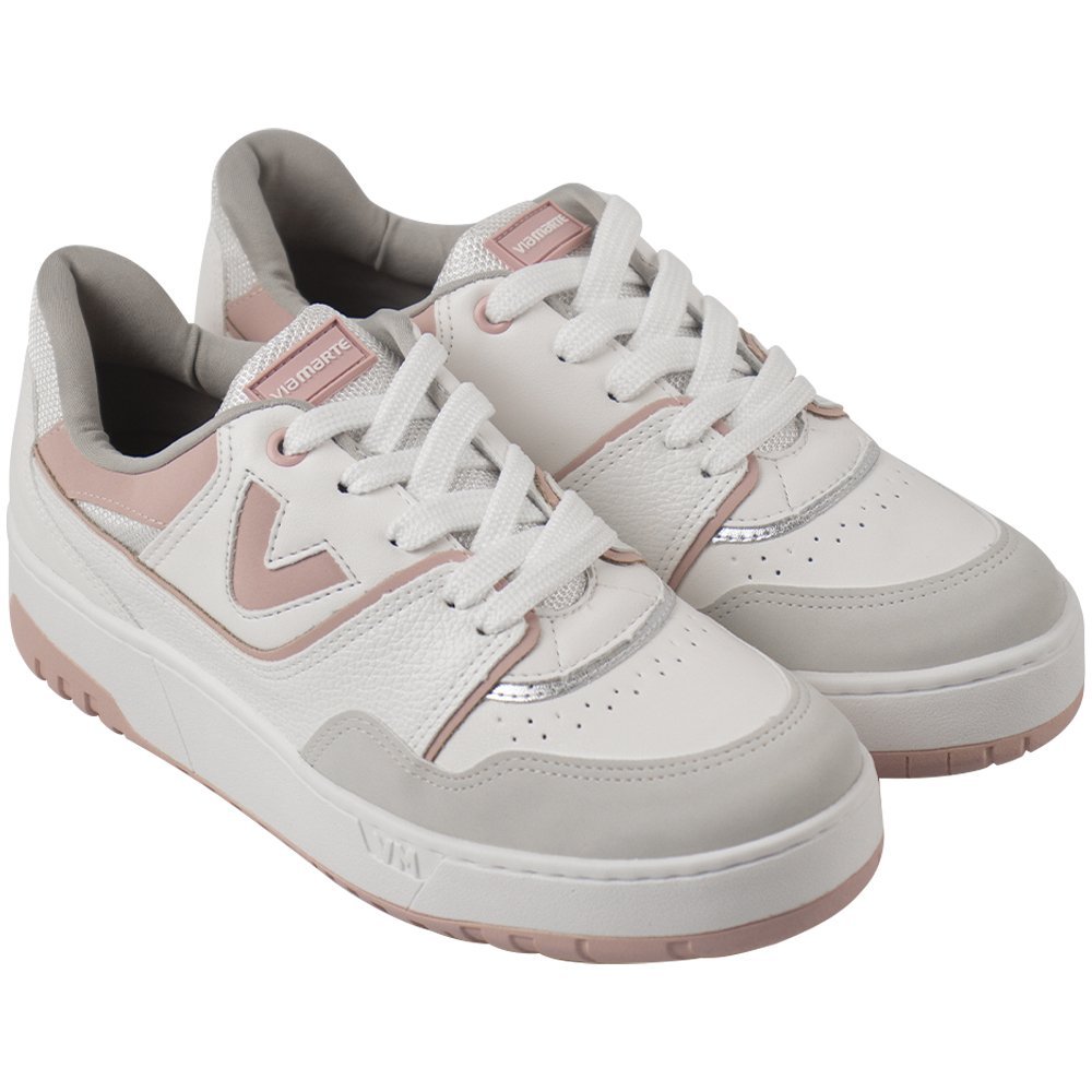 Zapatos Tenis Branco Plataforma Via Marte Tênis Branco Tenis Via