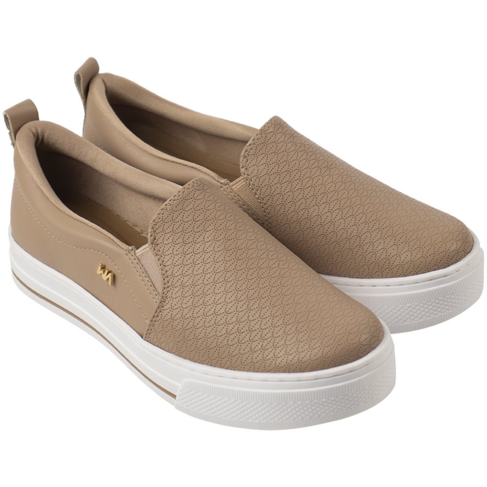 Tênis Via Marte Soft Feminino Bege 1