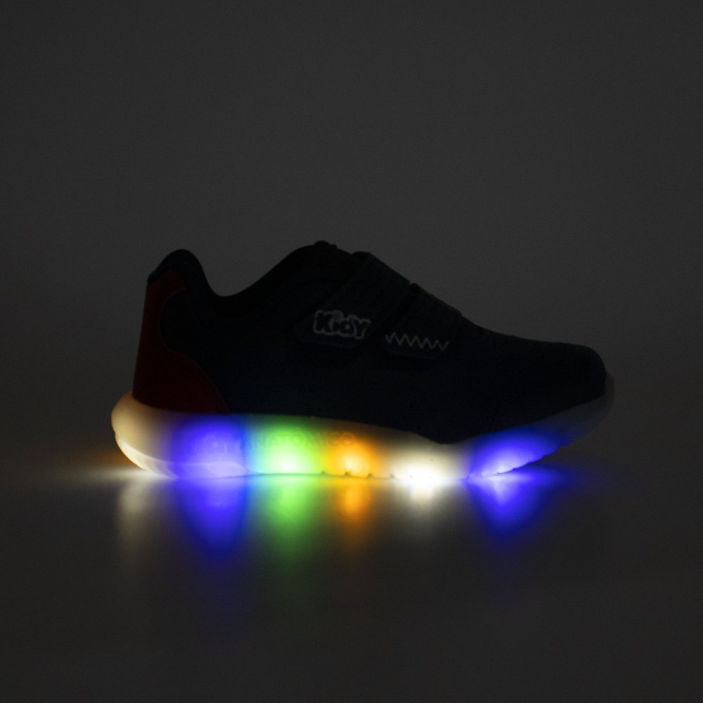 Tênis Kidy Pisca Pisca Infantil Masculino Azul