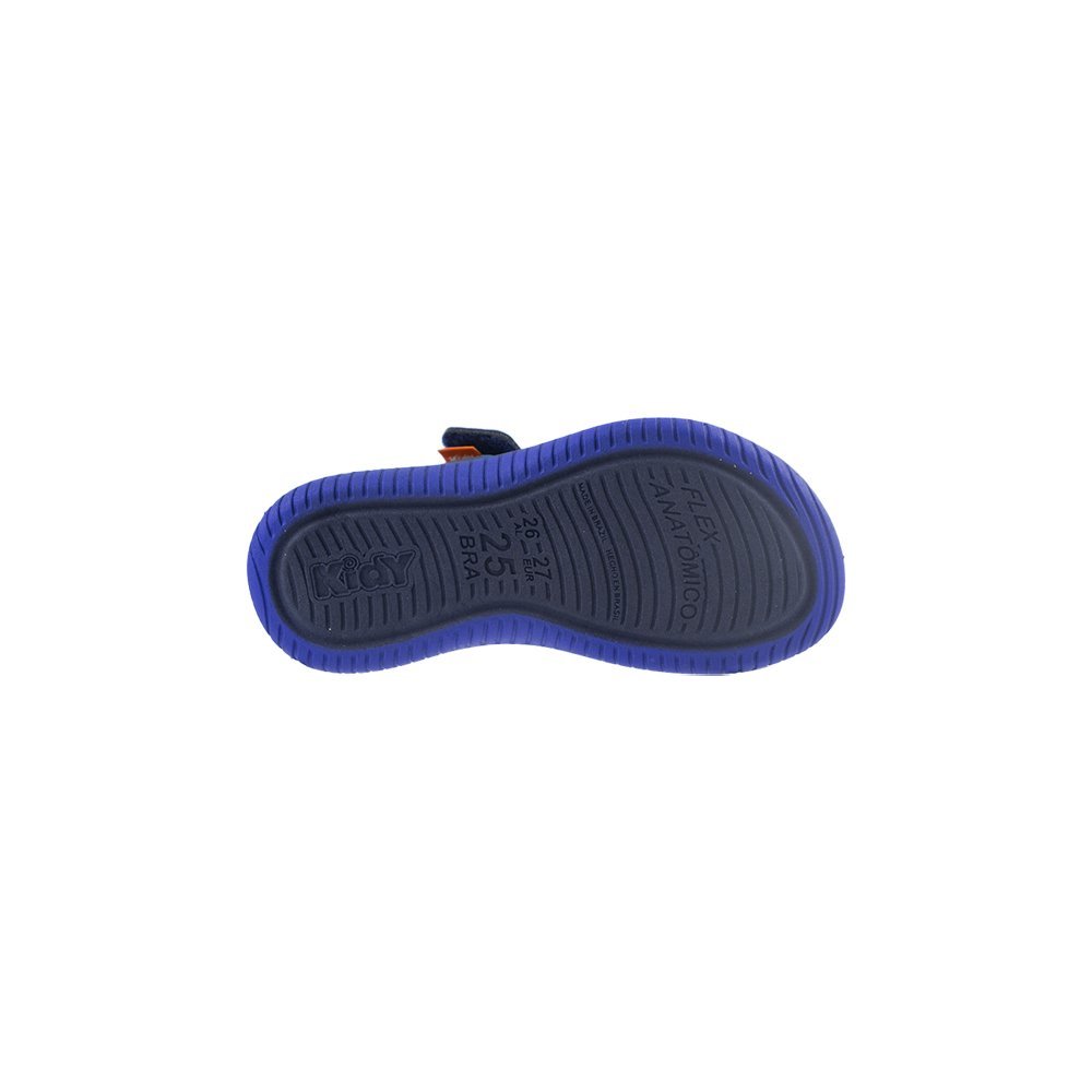 Sandália Kidy Fly baby Masculina Azul 4