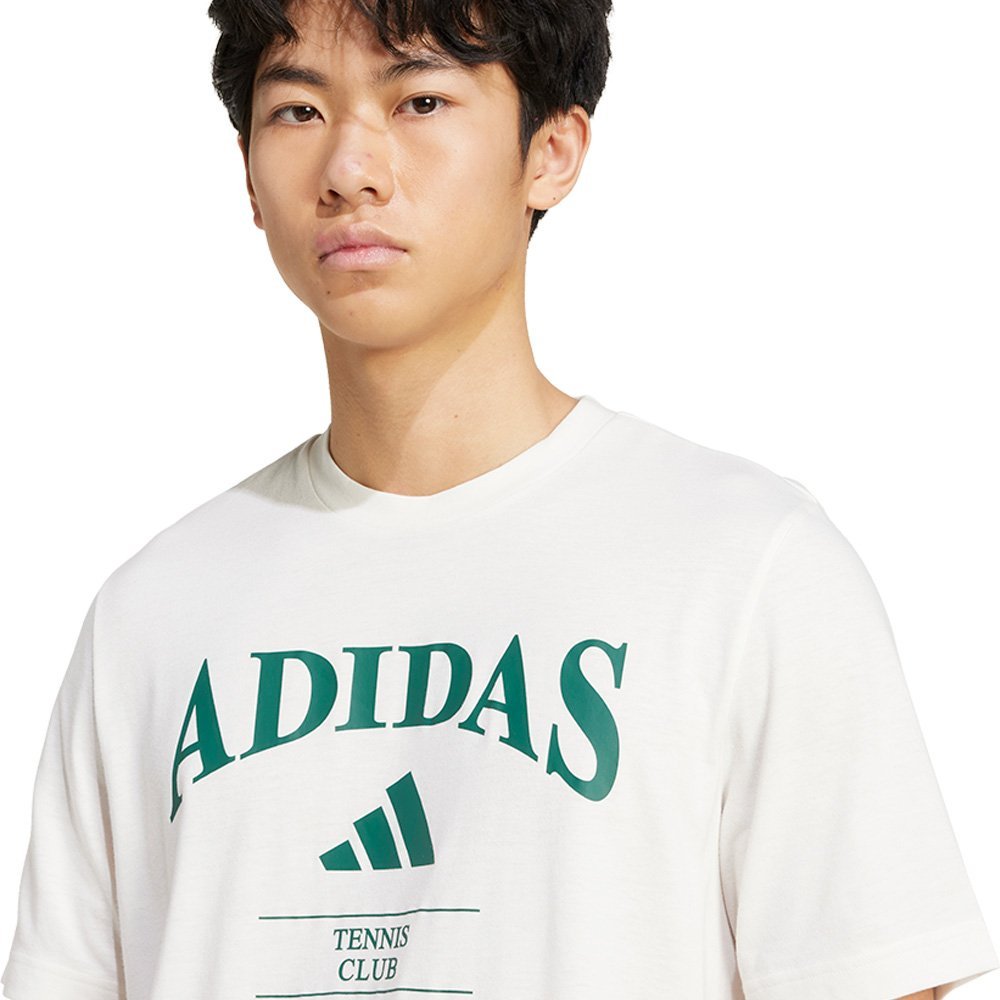 Camiseta Adidas Tennis Club Masculina Off White 3