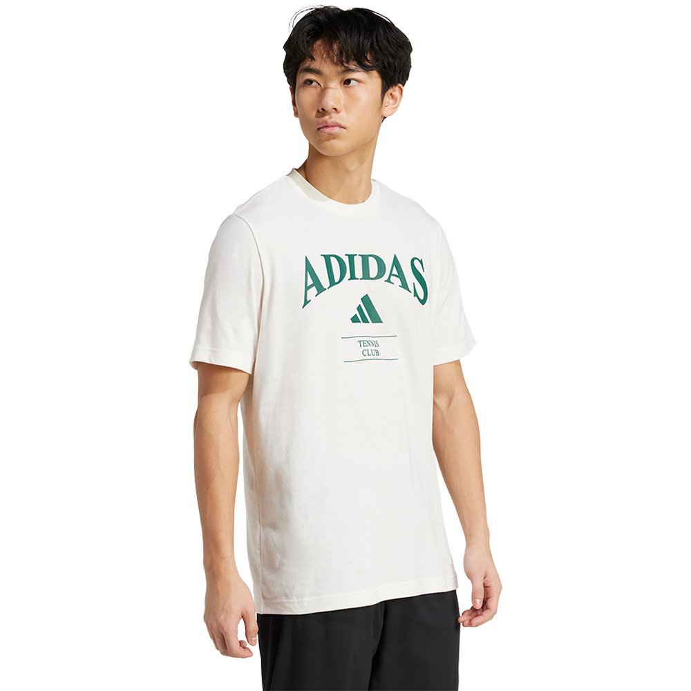 Camiseta Adidas Tennis Club Masculina Off White 4