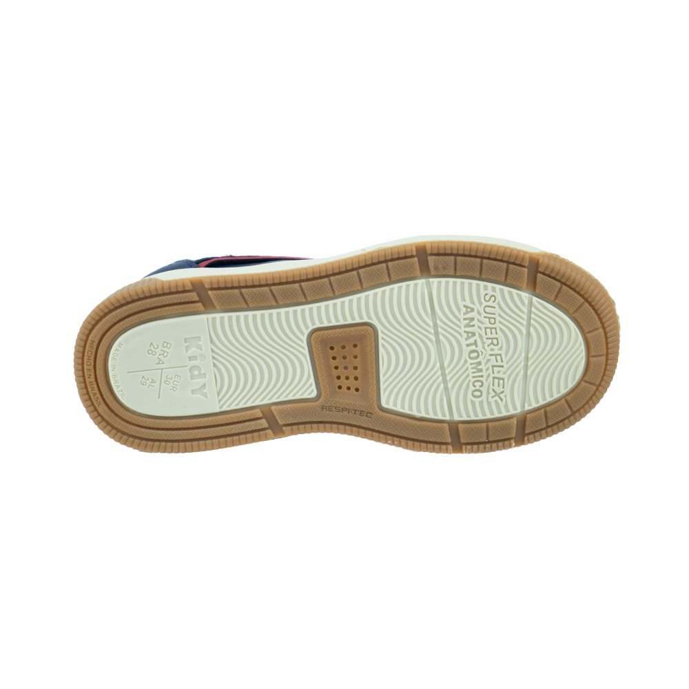 Sapatênis Kidy Resptec Juvenil Masculino Azul 4