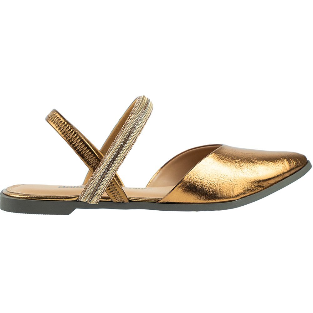 Mule Dakota Vieri Feminino Dourado 3