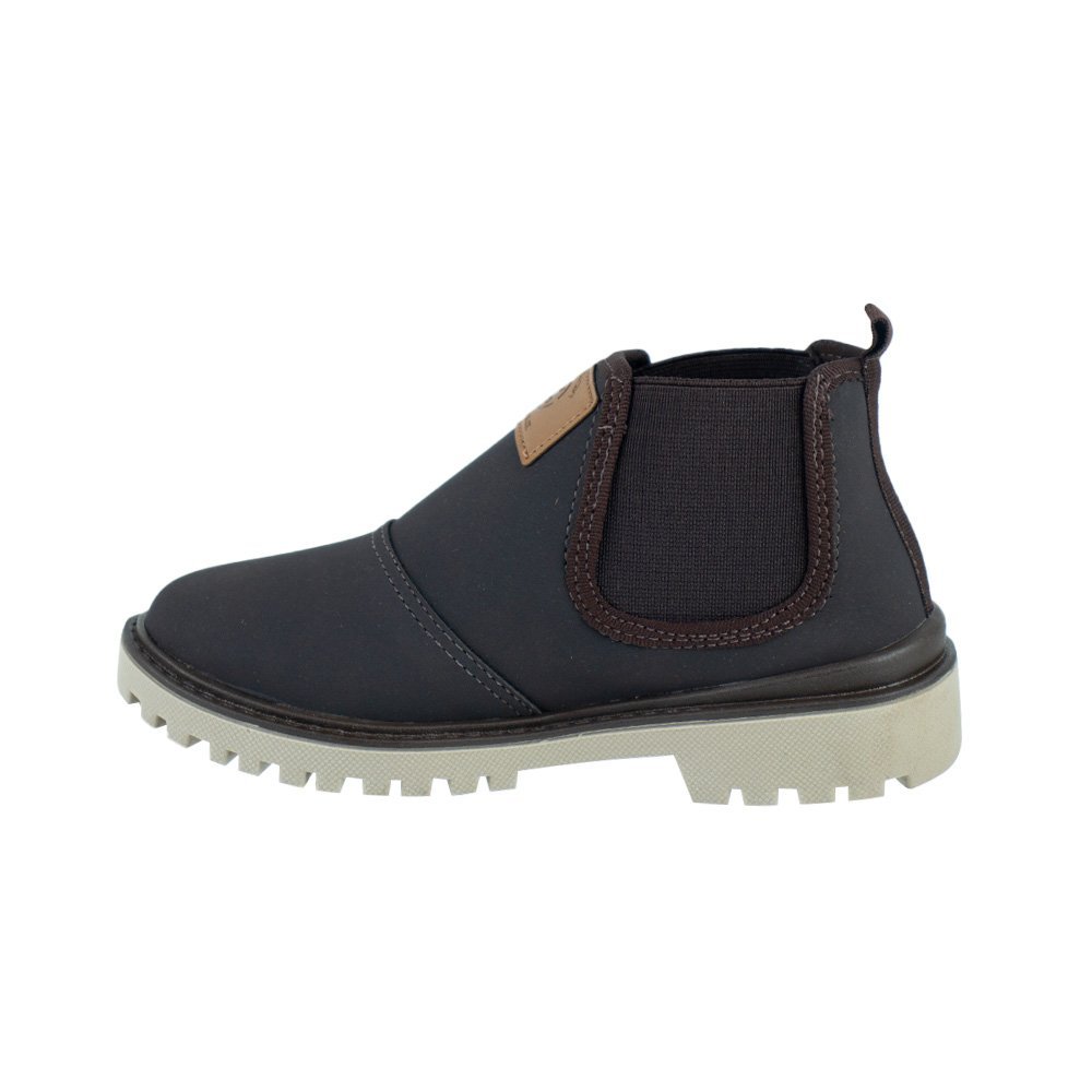 Coturno Molekinho Moscou Juvenil Masculino Marrom 2