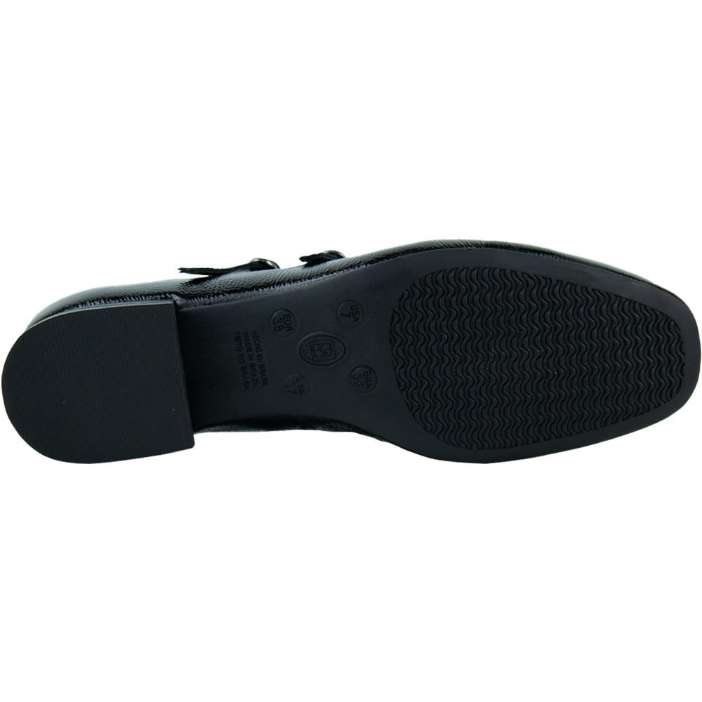 Sapato Bottero Show Burgundy Feminino Preto 4