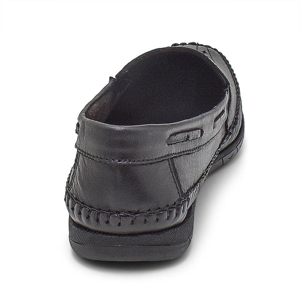 Mocassim Granado Casual Couro Masculino Preto 5