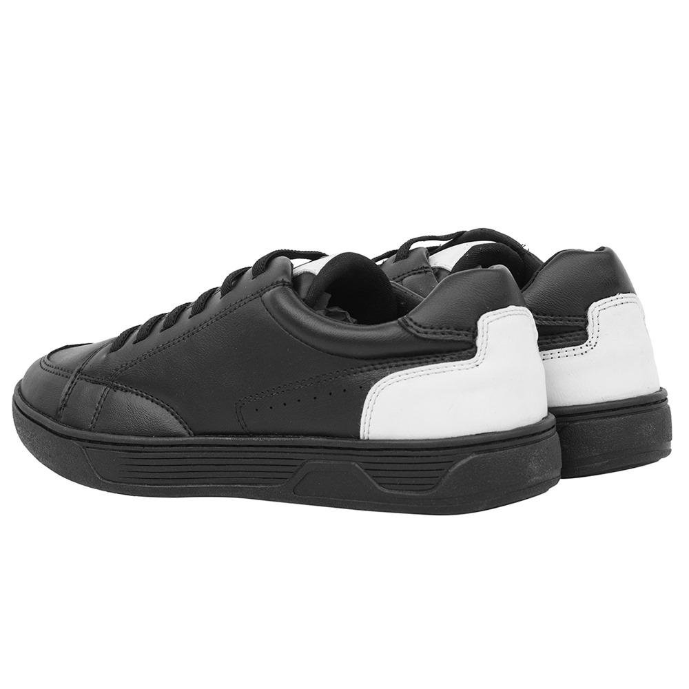 Tênis Casual Masculino Conforto Praticidade Estilo Moderno Preto 4